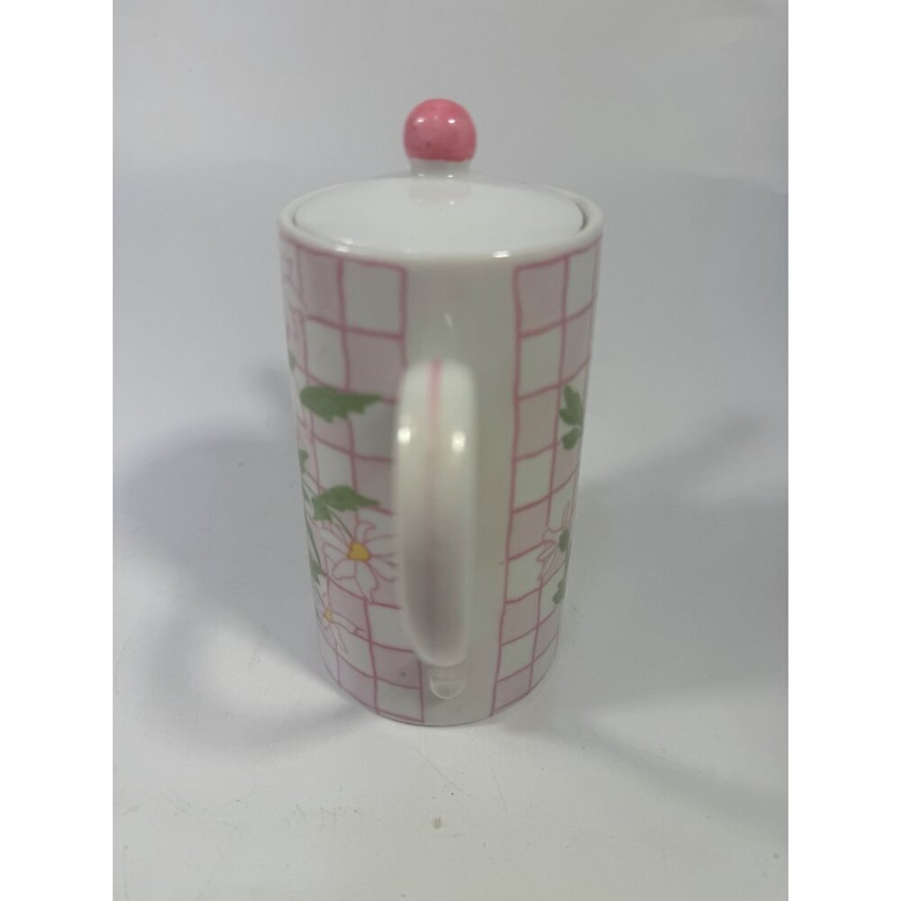 Mini Tea Pot Franci Villa Vanilla Daisies Taste Setter Vintage Palm Beach Regenc - Picture 8 of 13